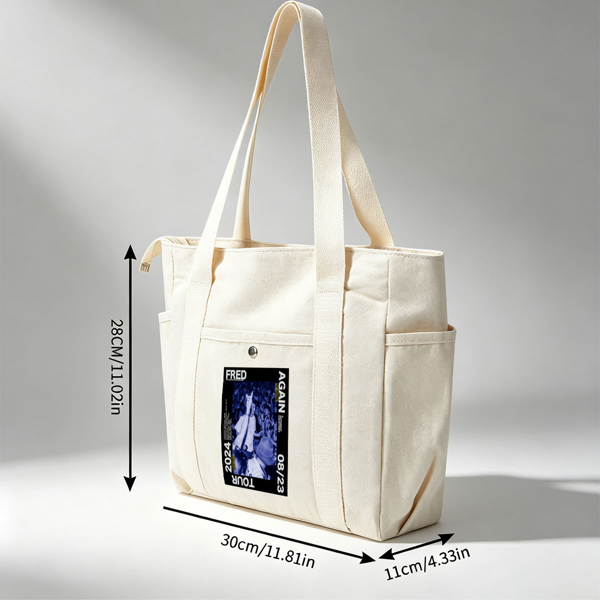FRED AGAIN TOUR 2024 Live Concert Crowd Energy at Festival Event - Multi-pocket bags