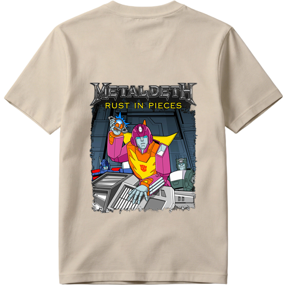 Transformers x Metallica: Rust in Pieces - Tee