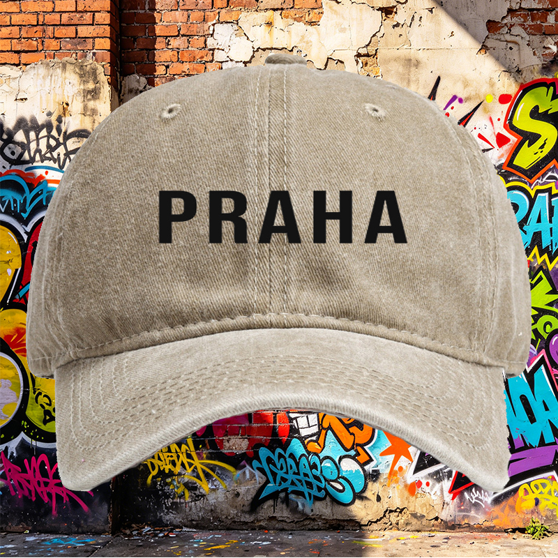 Unisex Classic Washed Cotton Hat with 