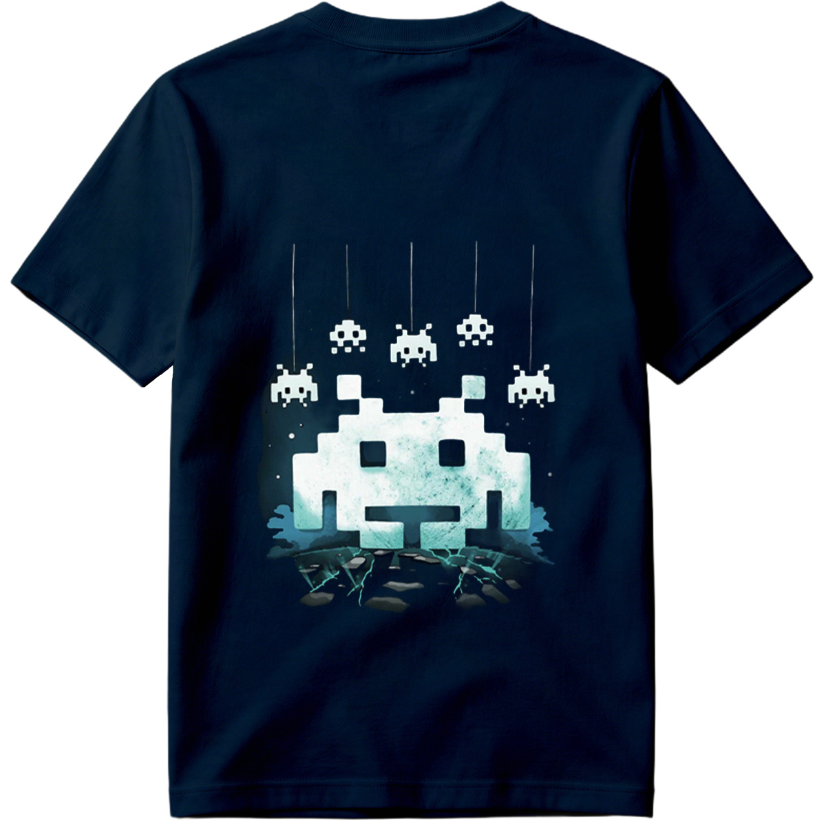Space Invaders: Classic Aliens in Pixel Art - Tee