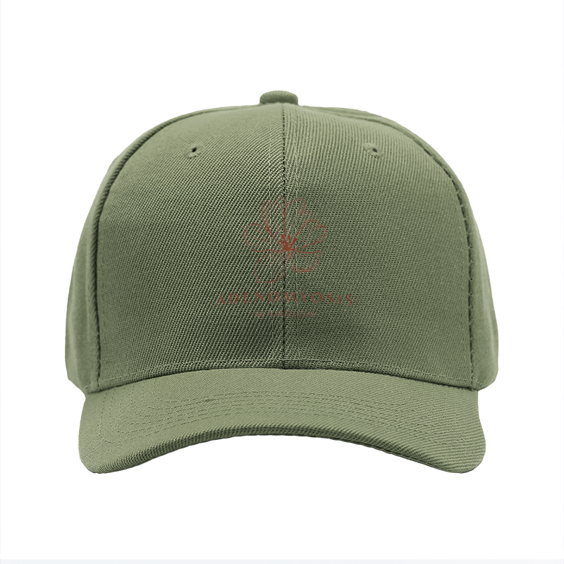 1pc New Baseball Cap with Adenomyosis Warrior Floral Print Unisex Adjustable Hat for Outdoor Activities and Daily Wear Suitable for Adults