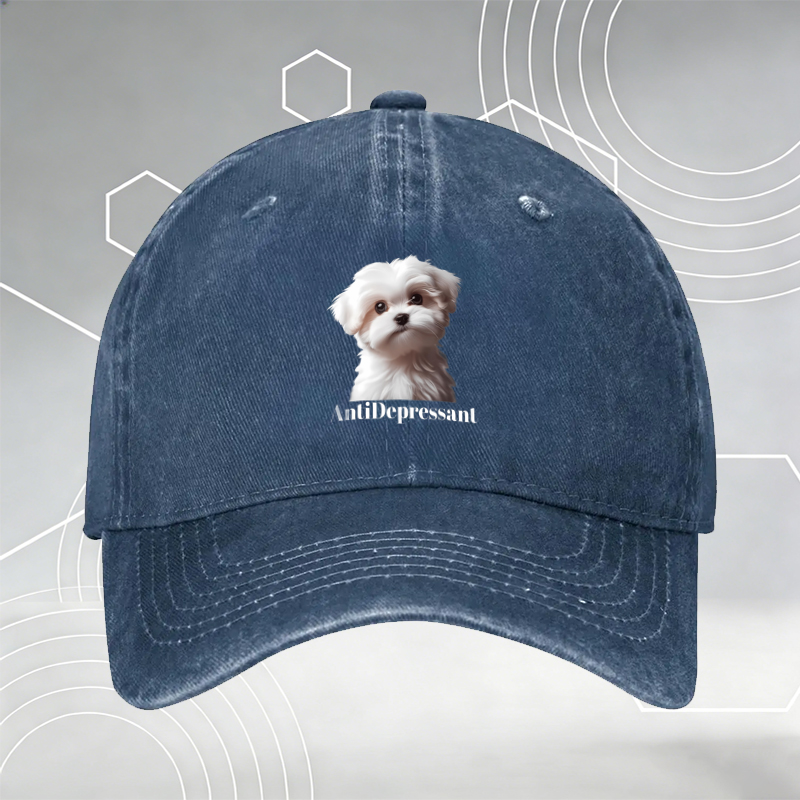 New Baseball Cap Eat Sleep Counting Pills Repeat Floral Print Design Unisex Adjustable Hat for Daily Wear, Gym, Casual Outfits - Perfect for Teens, Adults & Fashion Lovers