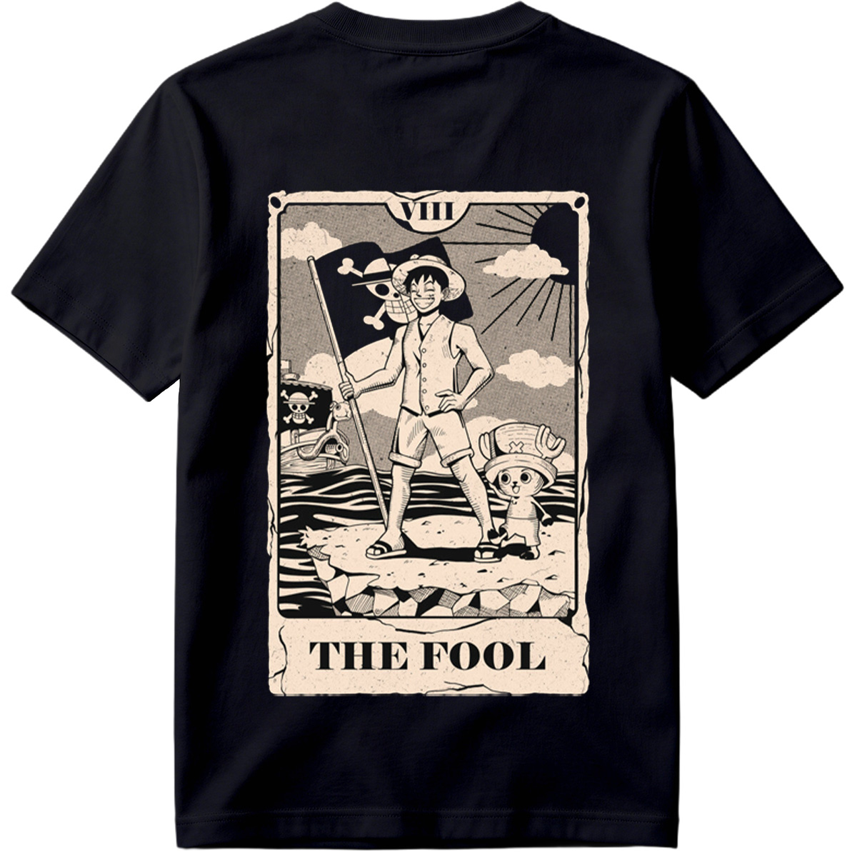 One Piece: Luffy and Chopper - The Fool - Tee