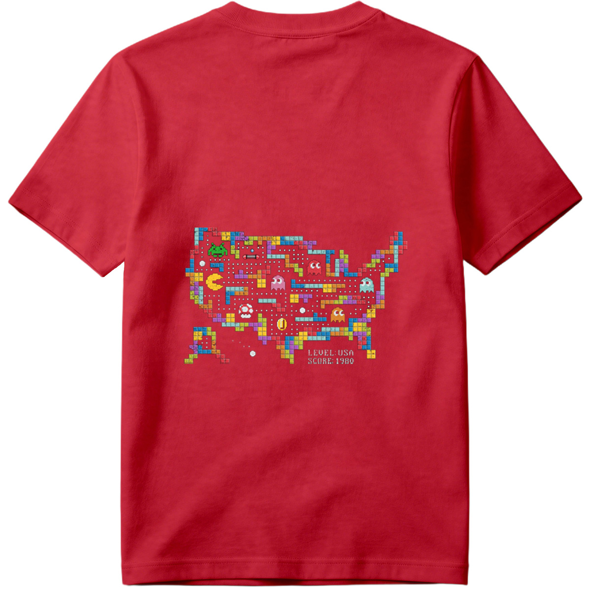 Pac-Man USA Map Adventure - Tee