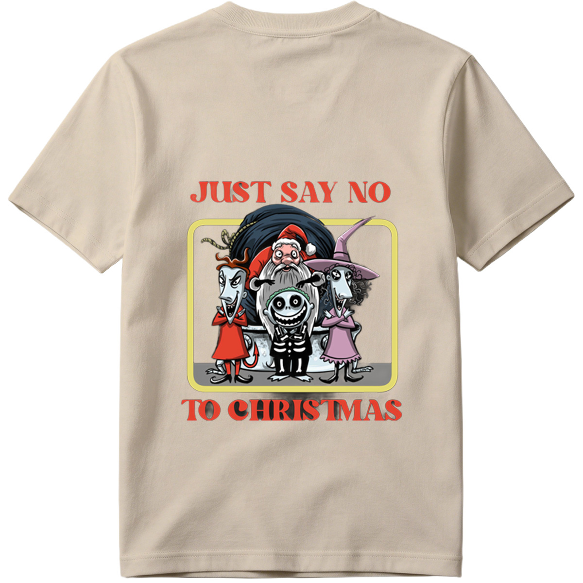 The Nightmare Before Christmas: Just Say No to Christmas - Tee