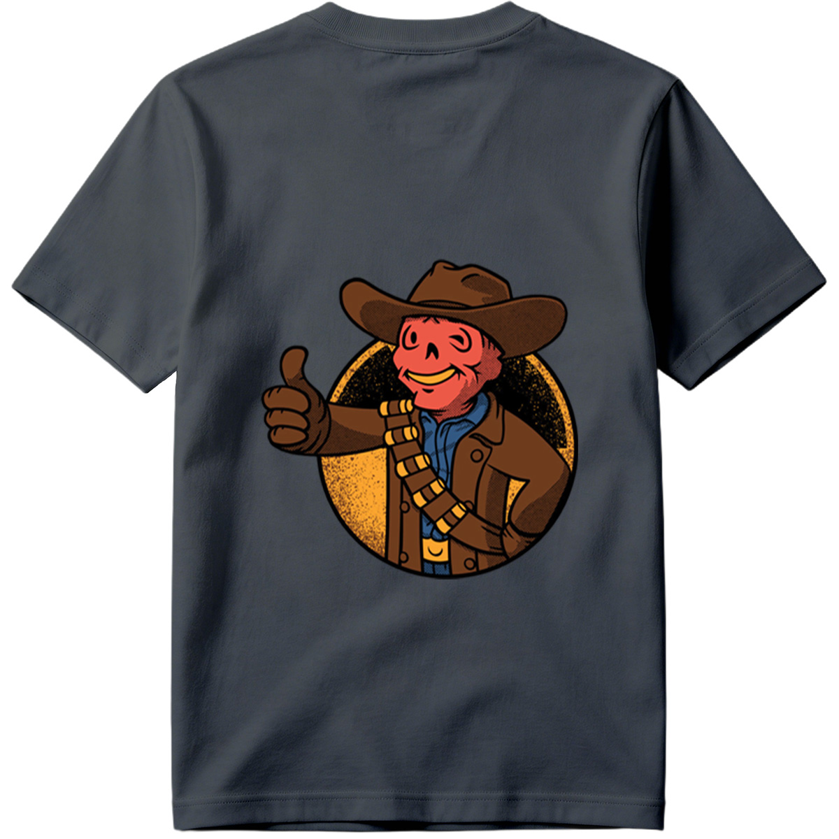 Cowboy Skeleton Thumbs Up - Tee