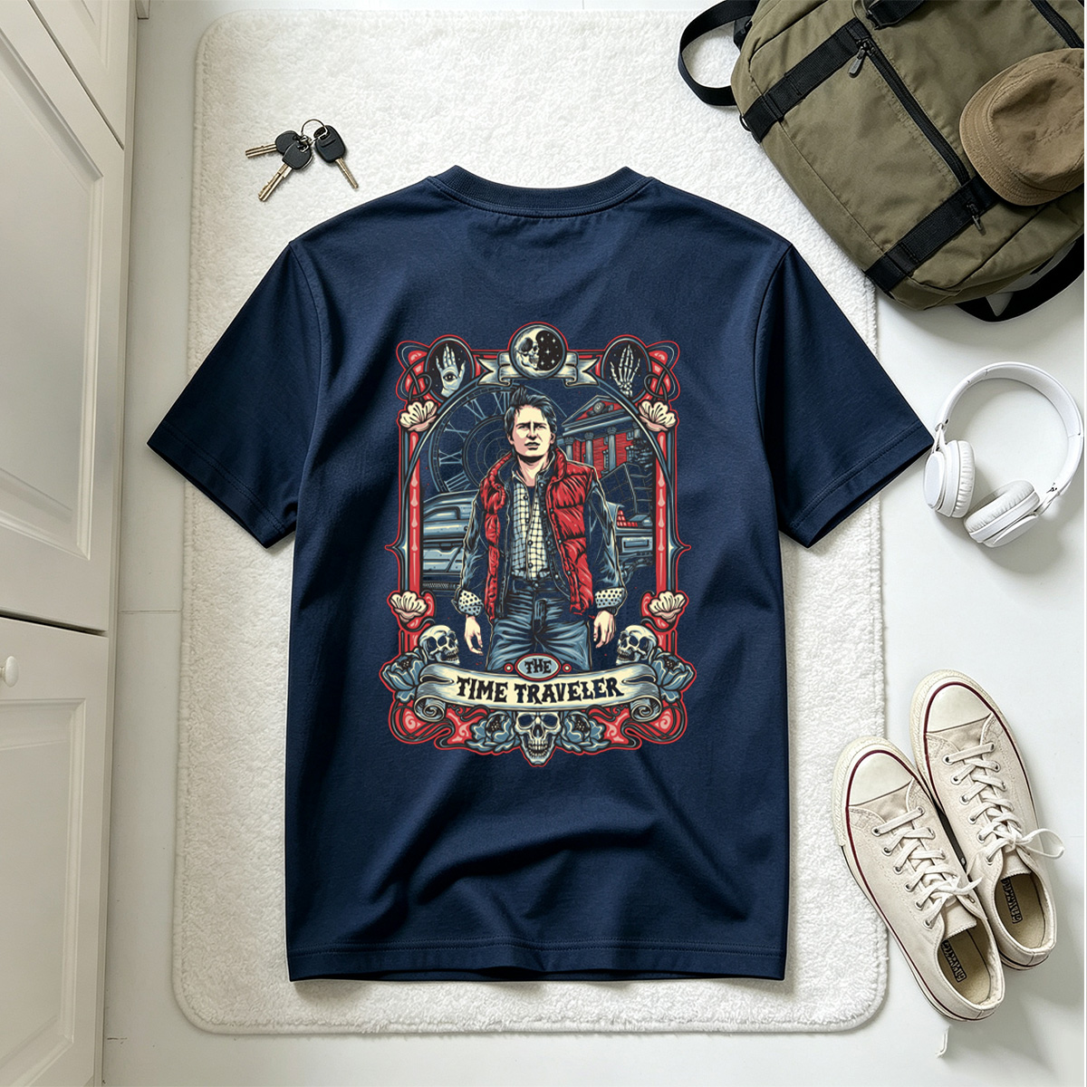 The Time Traveler - Marty McFly - Tee