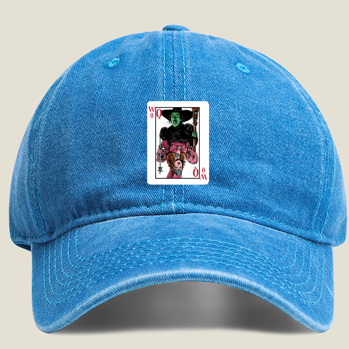 Wicked Queen of Witches - Washed Denim - Baseball Cap
