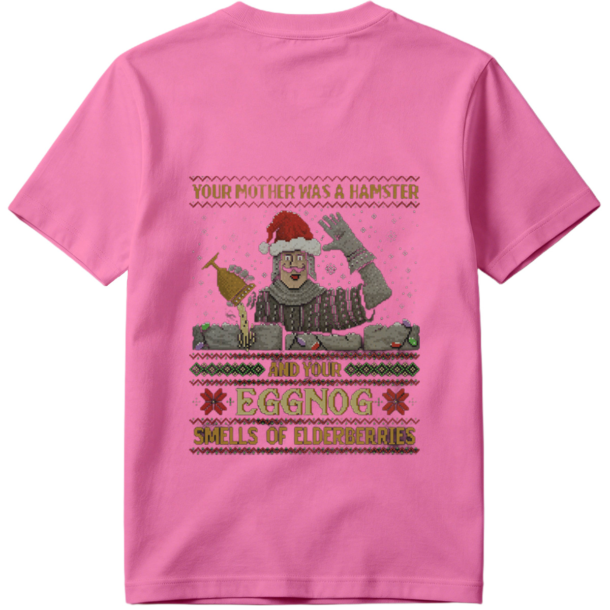 Monty Python and the Holy Grail - King Arthur Christmas Sweater - Tee