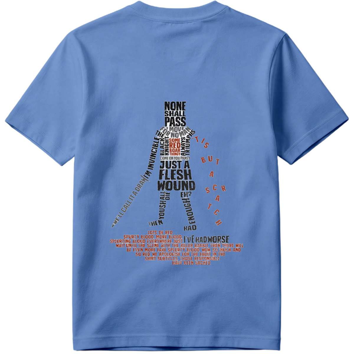 Monty Python and the Holy Grail - Knight's Quote Art - Tee