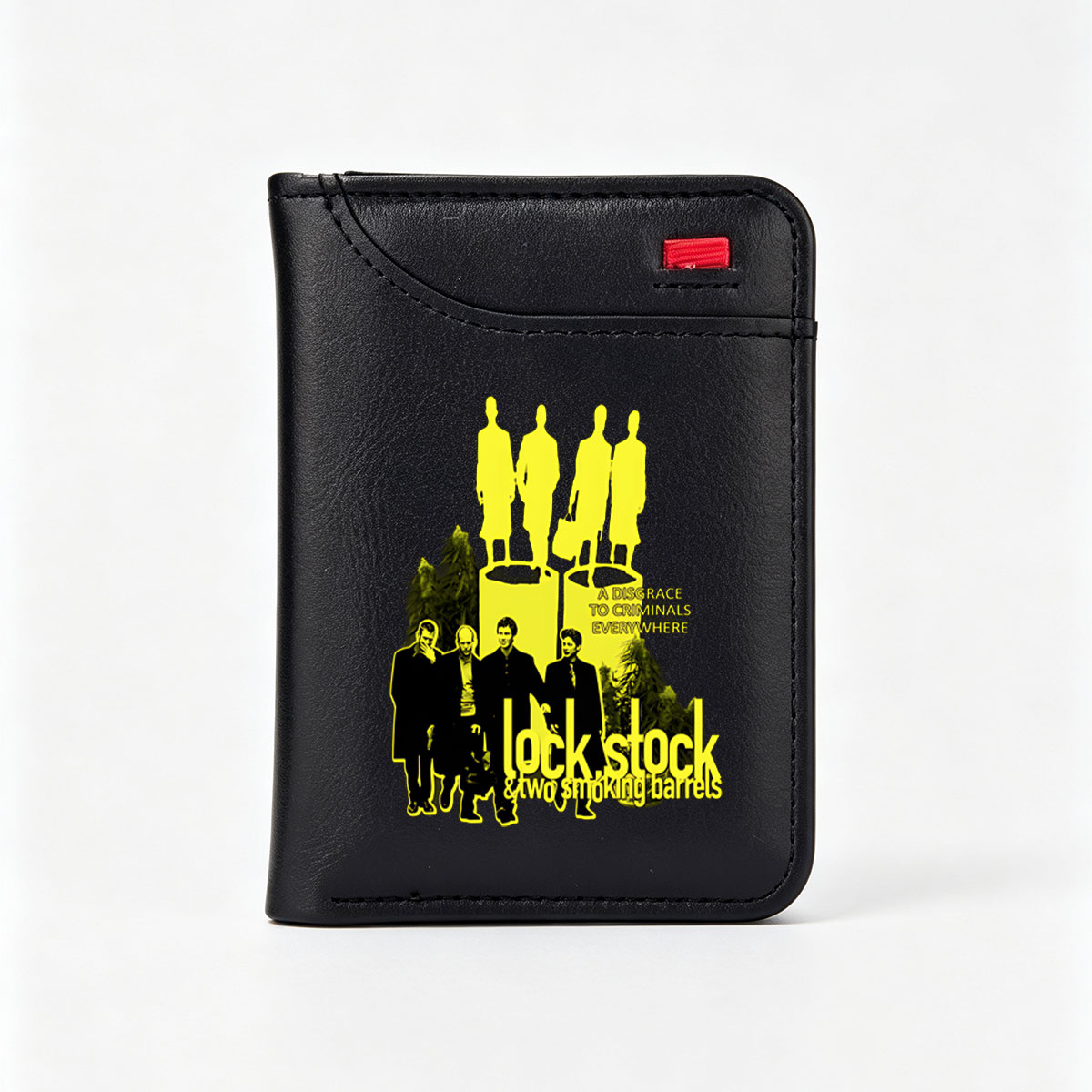 Lock, Stock & Two Smoking Barrels: A Disgrace to Criminals Everywhere - Vertical Style Wallet