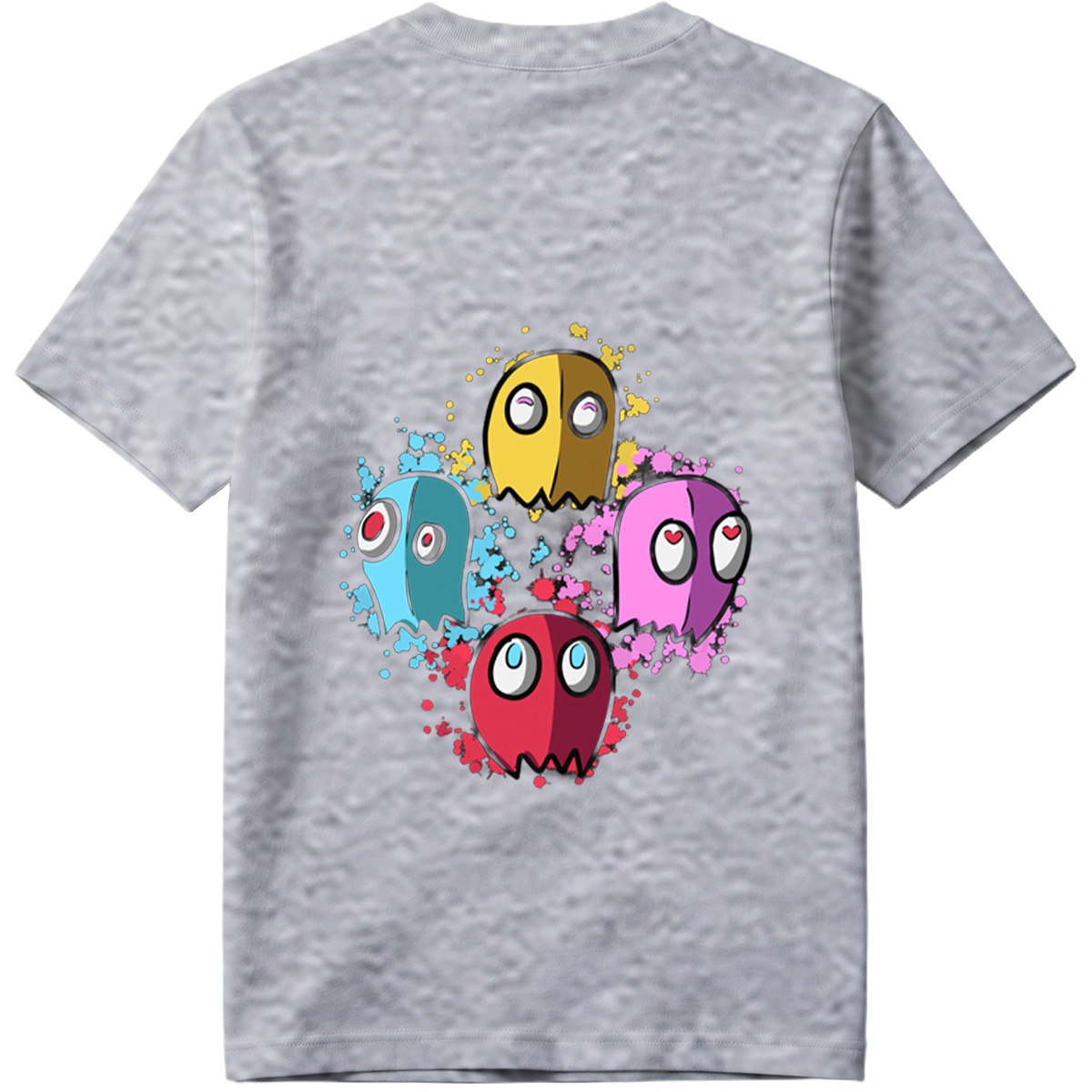 Pac-Man Ghosts: Blinky, Pinky, Inky, and Clyde - Tee