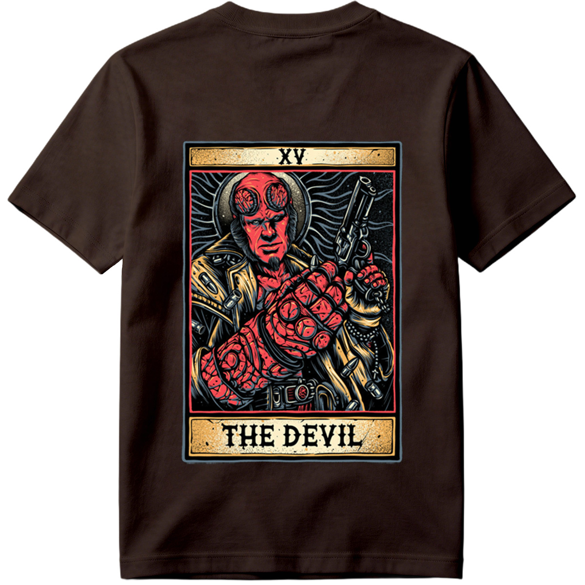 Deadpool as The Devil Tarot Card - Tee