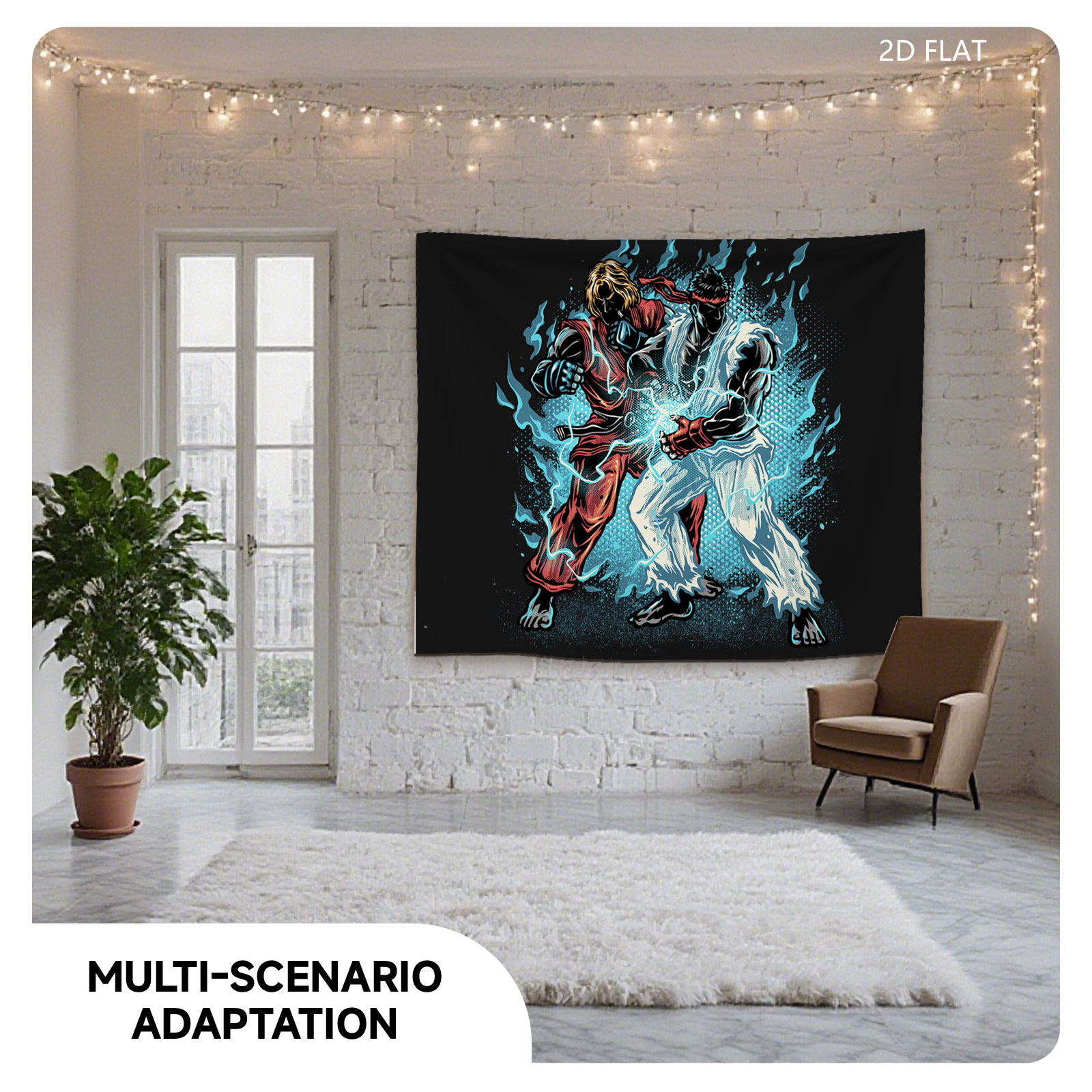 Ryu vs. Ken: Street Fighter Clash - Tapestry