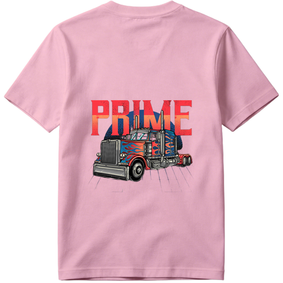 Prime Transport Service - Optimus Prime Truck Design - Tee