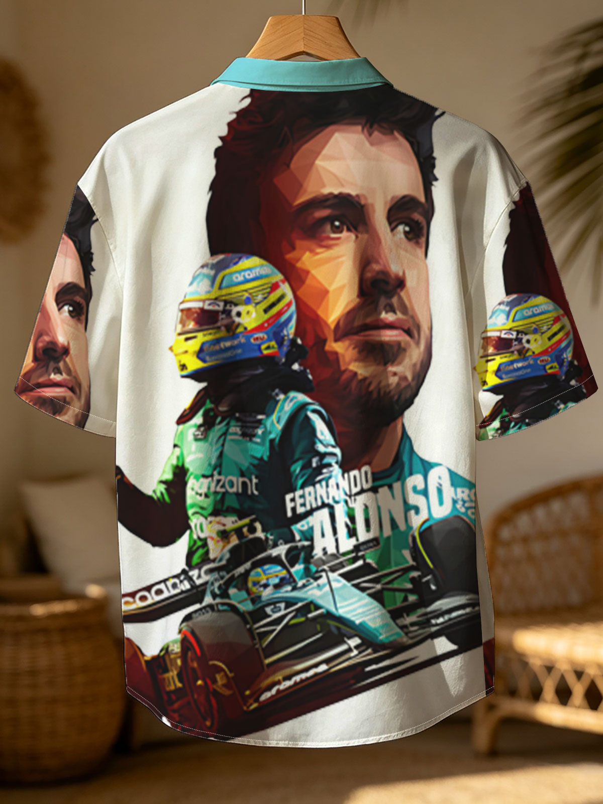 Fernando Alonso in Action: Formula 1 Racing Legend -  Shirt
