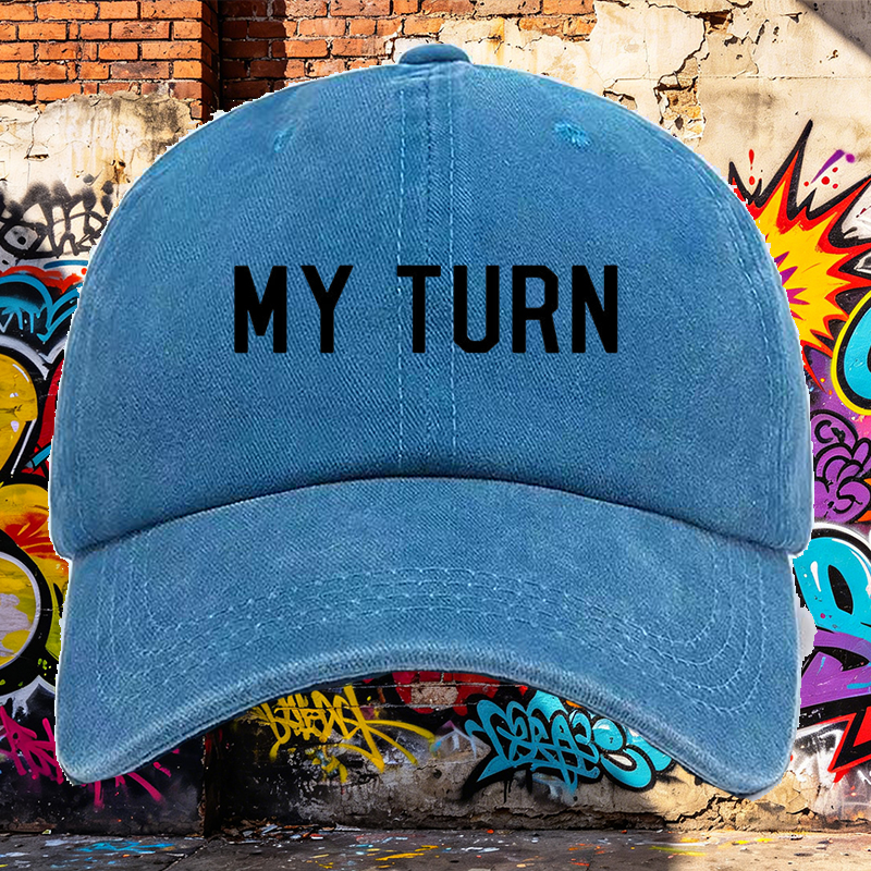 Men's Printed Washed Cap 