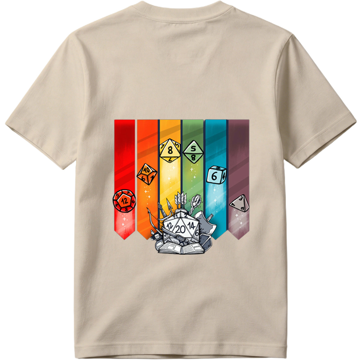 D&D Dice & Gear Collection - Tee