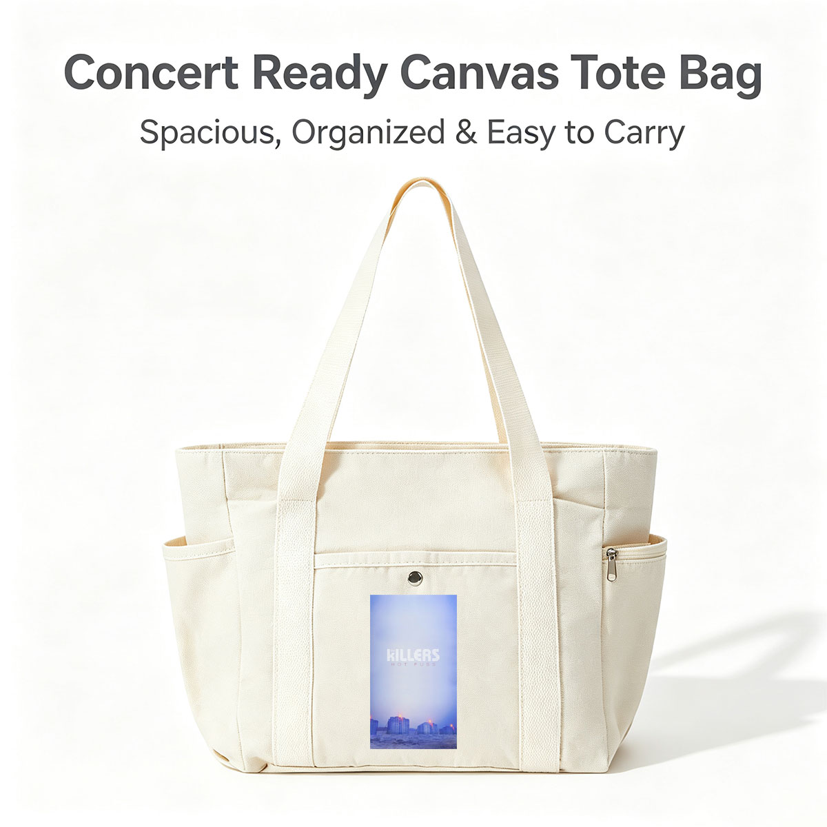 The Killers Desert Buildings Under Twilight Sky - Multi-pocket bags