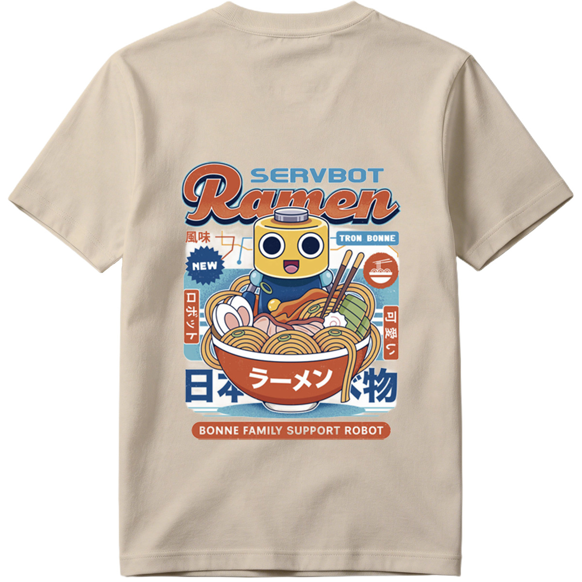 Servbot Ramen: Tron Bonne and the Bonne Family Support Robot - Tee