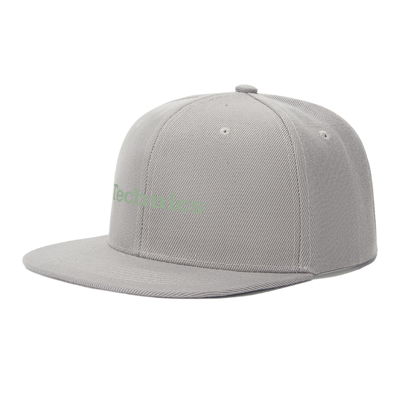 Flat Brim Baseball Cap Technics Logo Print Streetwear Underground Skate Style Basketball Court Urban Skate Park Fit for Skaters Rappers Streetwear Enthusiasts