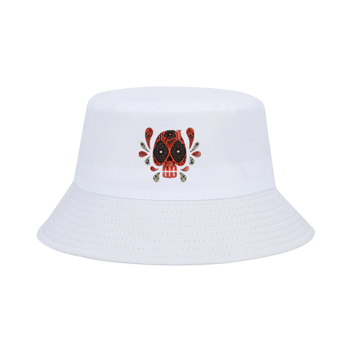 Day of the Dead Sugar Skull Design - Fisherman's Hat