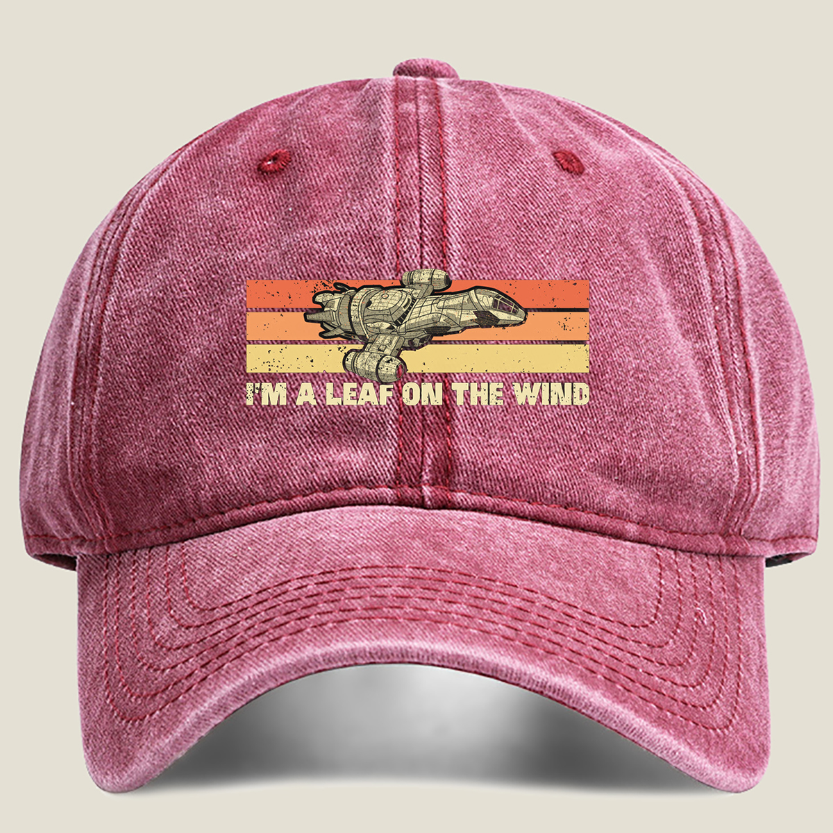 Firefly - I'm a Leaf on the Wind - Washed Denim - Baseball Cap