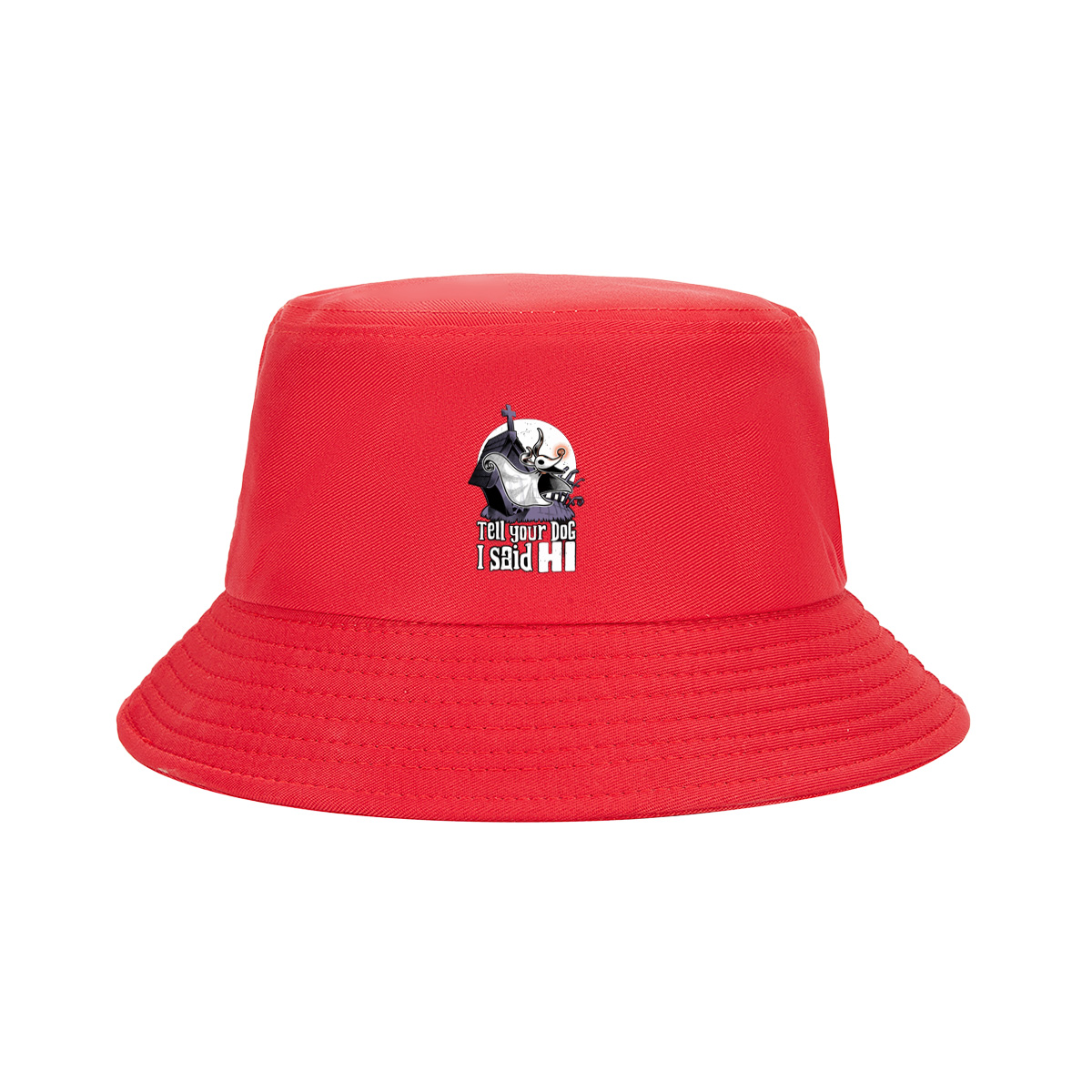 The Nightmare Before Christmas Jack Skellington Tell Your Dog I Said Hi - Fisherman's Hat