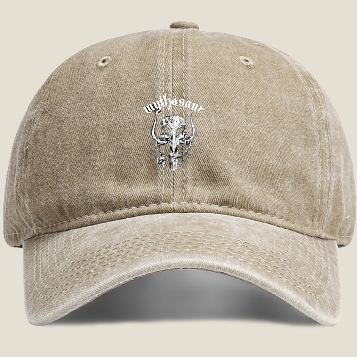 Mythosaur Skull with Chains and Helmets - Hat