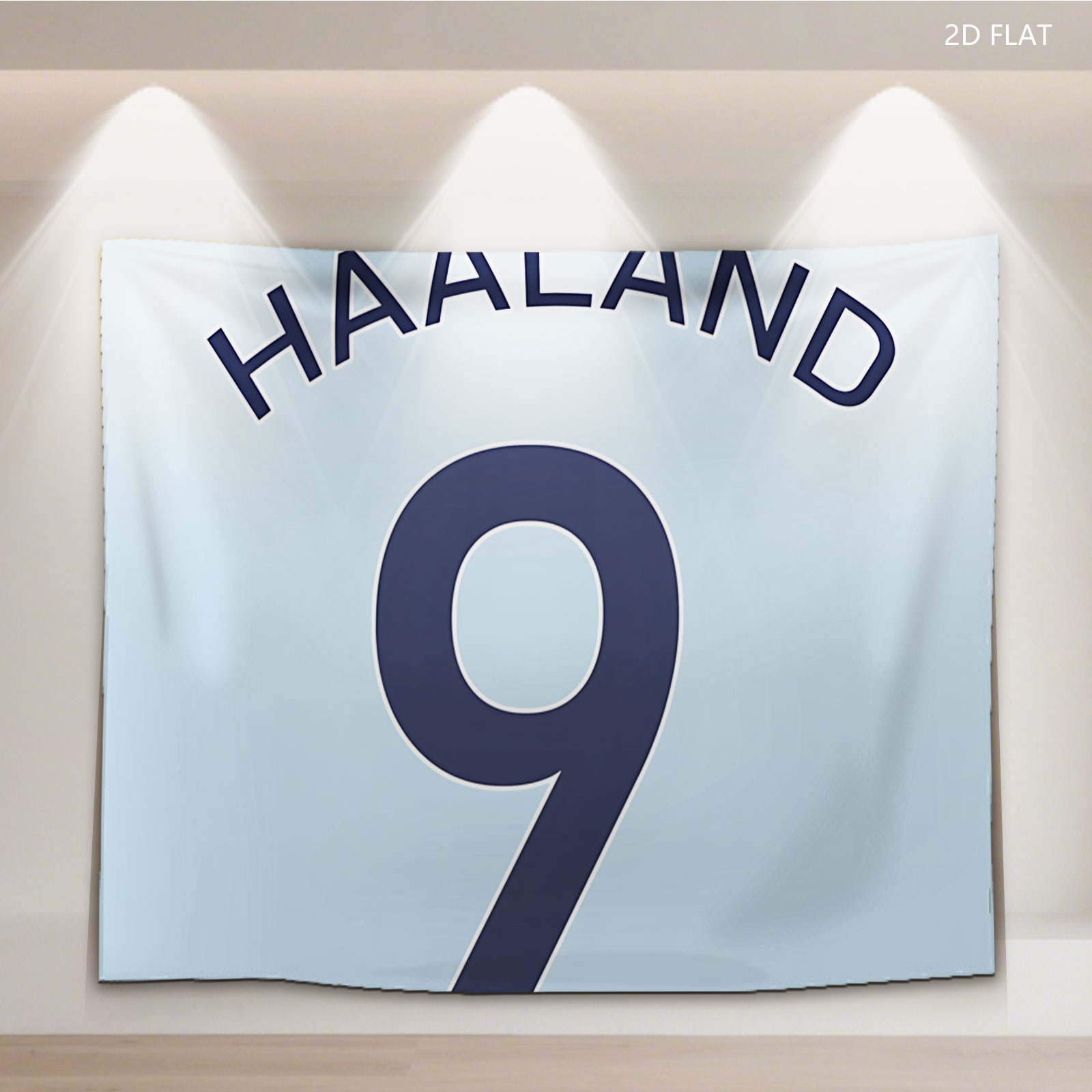 Haaland 9 - Manchester City Football Jersey - Tapestry