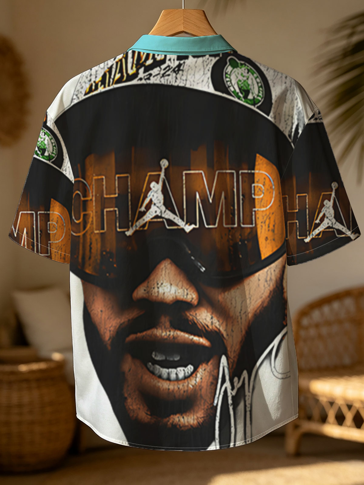 Jay-Z in Champions Cap and Jordan Sunglasses -  Shirt