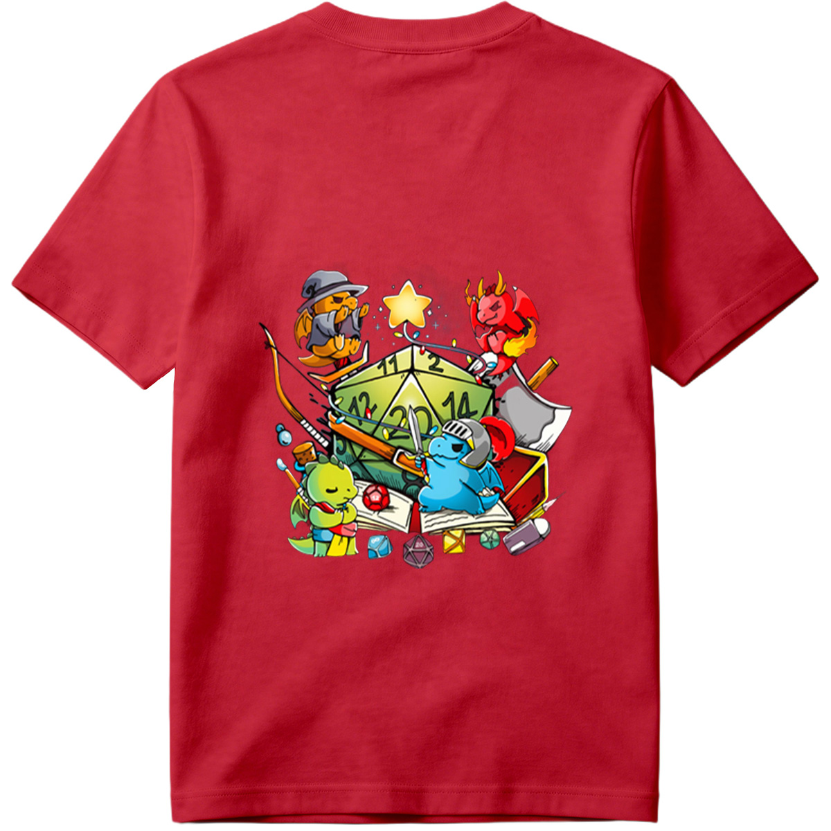 D&D: Dragon, Duck, and D20 Adventure - Tee