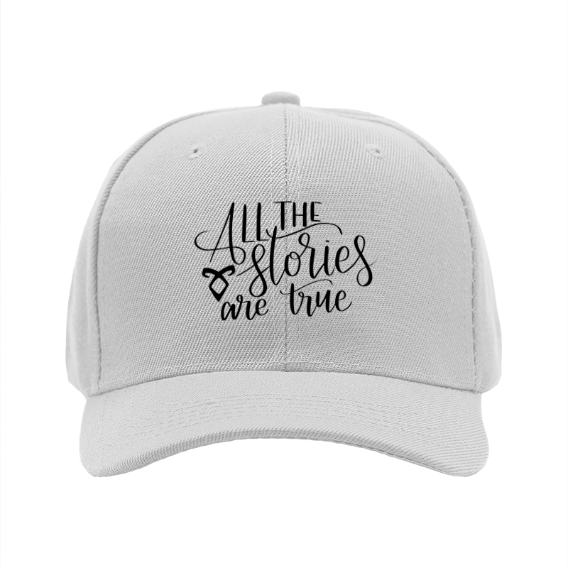 1pc New Baseball Cap All The Stories Are True Print Unisex Adjustable Hat for Outdoor Activities and Daily Wear Suitable for Adults and Teens