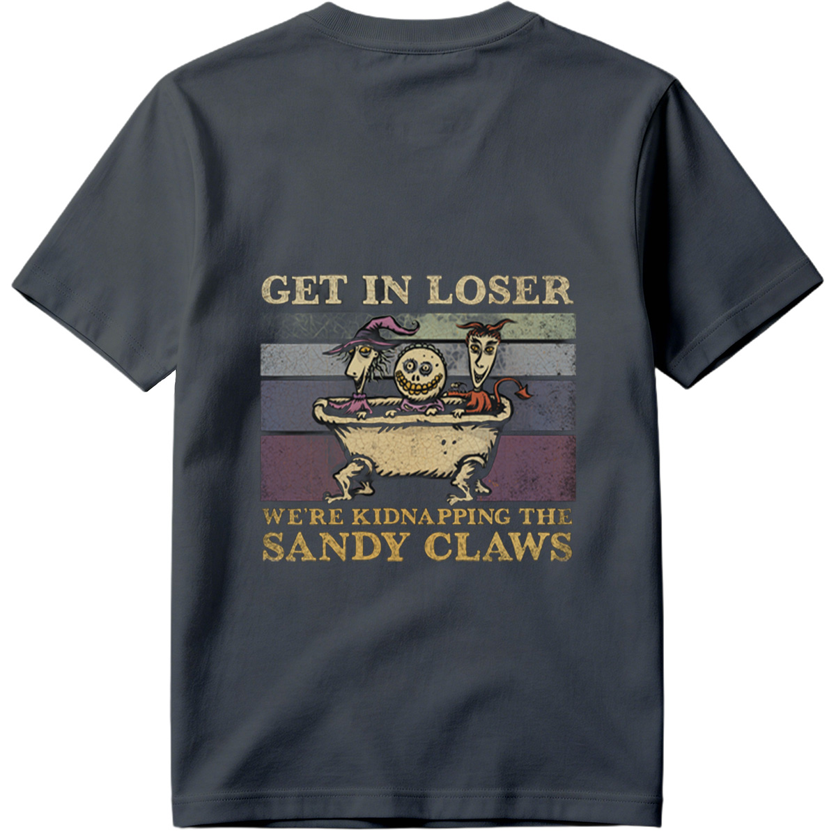 The Nightmare Before Christmas: Jack, Sally, and Oogie Boogie in a Bathtub - Tee