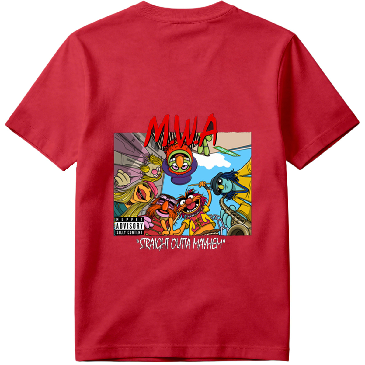 Muppets: M.W.A - Straight Outta Mayhem - Tee