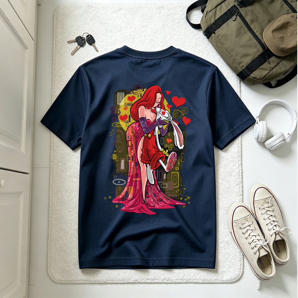 Looney Tunes: Red Queen and Bugs Bunny - Tee