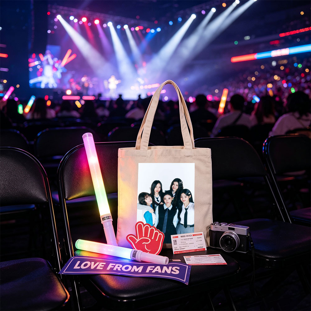 NewJeans School Uniform Concept Photo with Five Members in Coordinated Outfits - Canvas tote bags