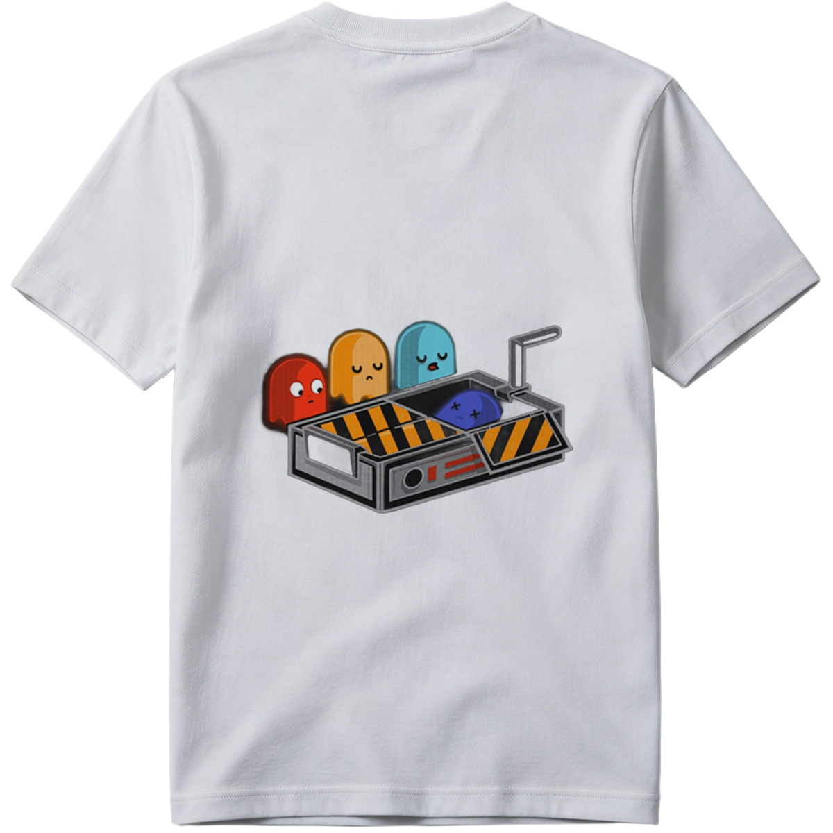 Pac-Man Ghosts in a Trap - Tee