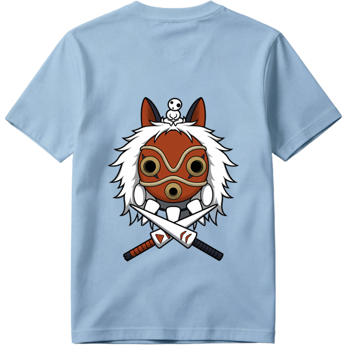 Princess Mononoke: San and Moro with Crossed Blades - Tee