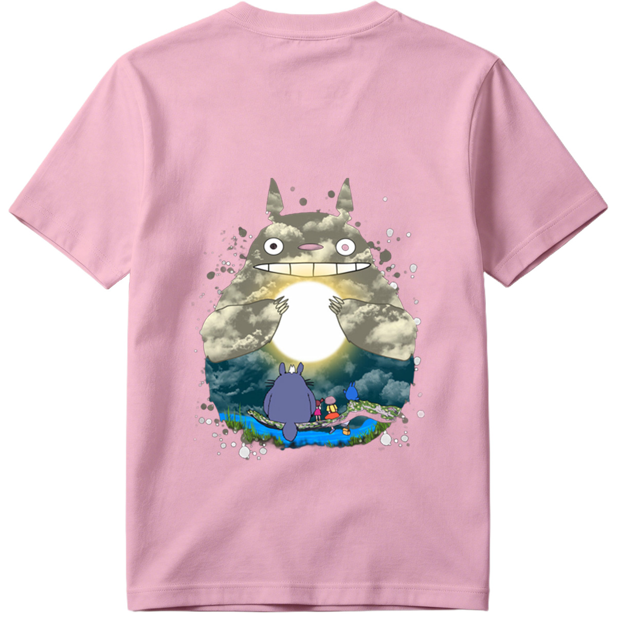 Totoro and Friends Under the Moonlight - Tee