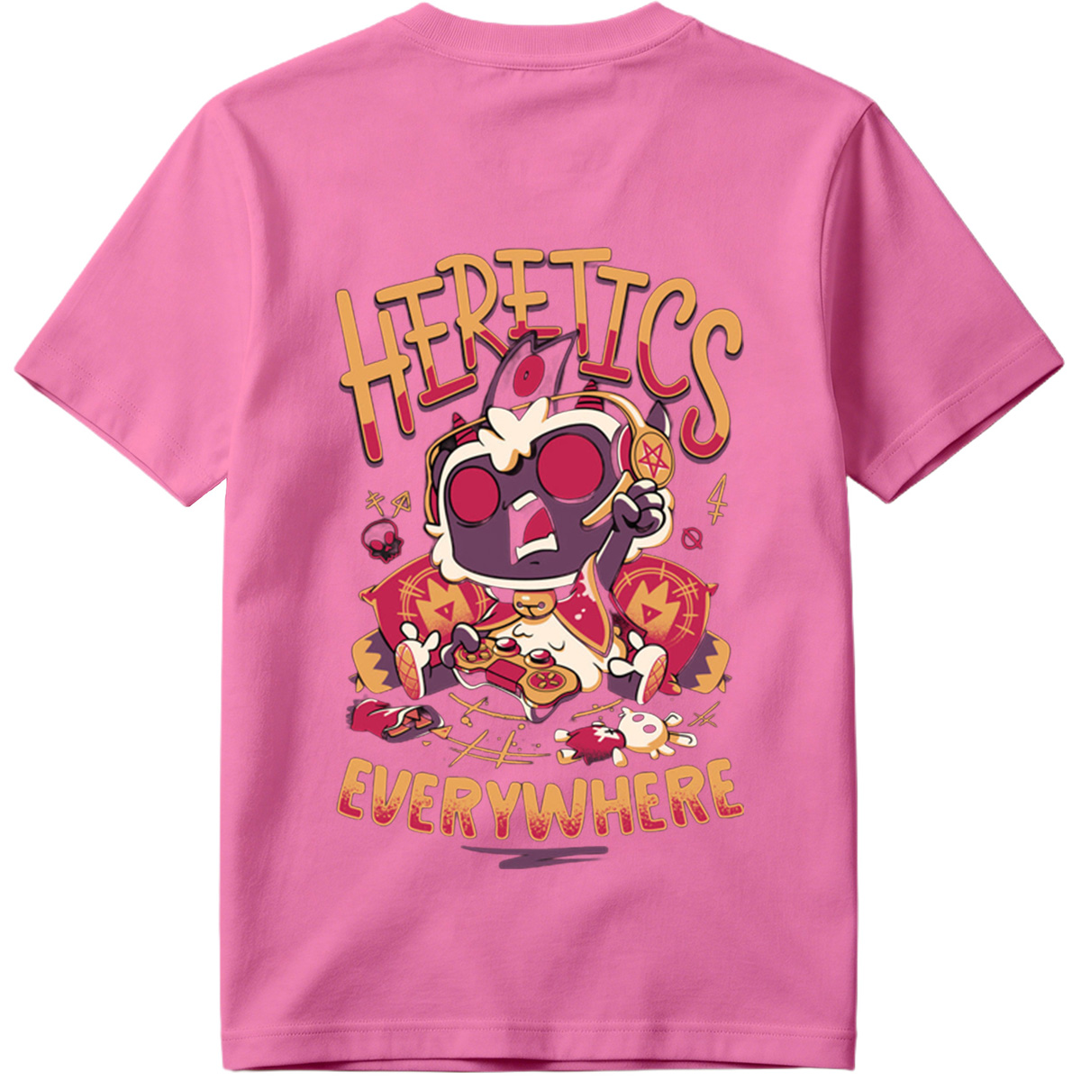 Heretics Everywhere: A Gaming Character Adventure - Tee