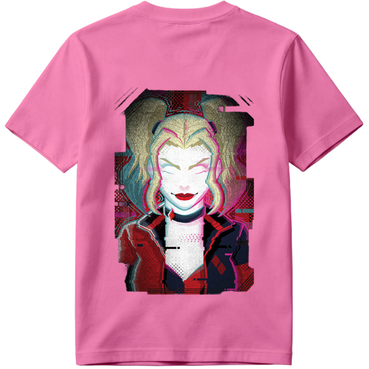Harley Quinn: Glitch Portrait - Tee