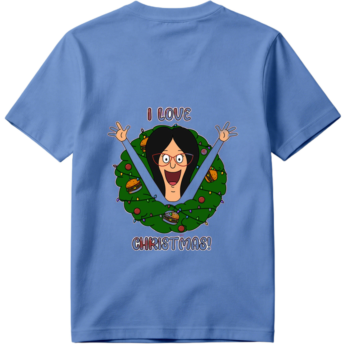 I Love Christmas - Morticia Addams Style - Tee
