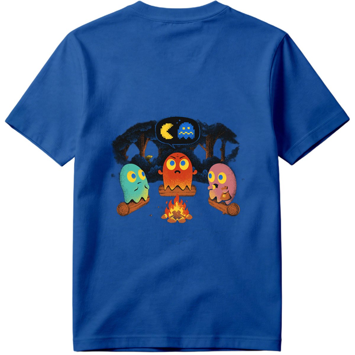 Pac-Man Ghosts Campfire Story - Tee