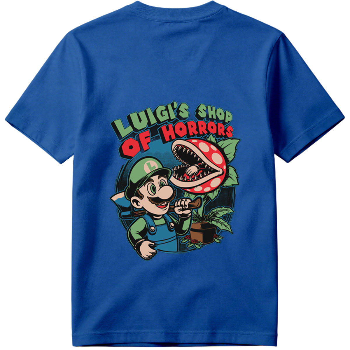 Luigi's Shop of Horrors: Luigi and Piranha Plant - Tee