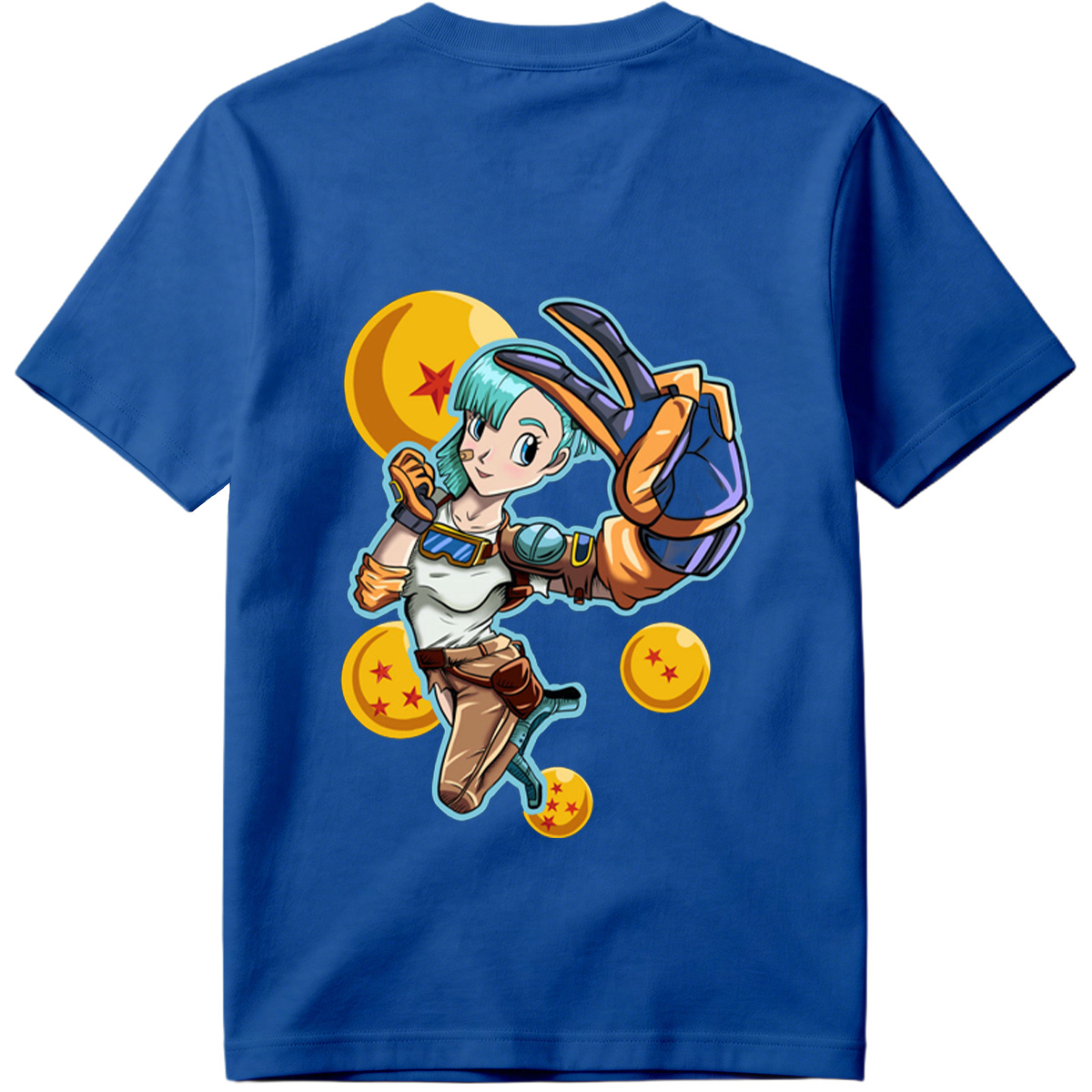 Dragon Ball: Bulma with Dragon Balls - Tee