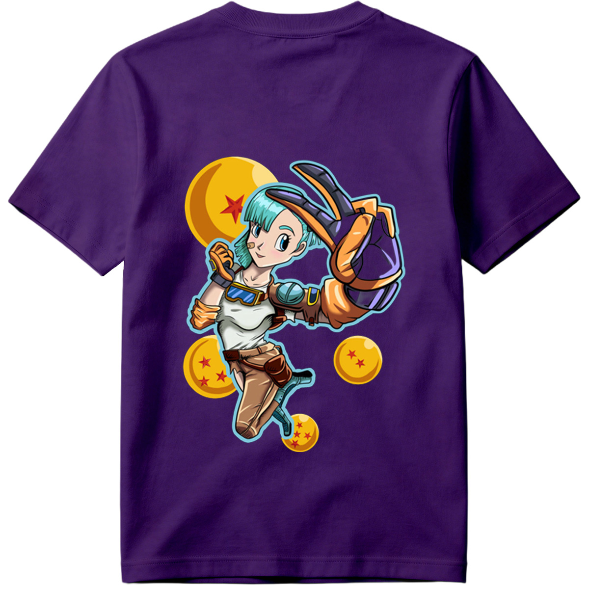 Dragon Ball: Bulma with Dragon Balls - Tee