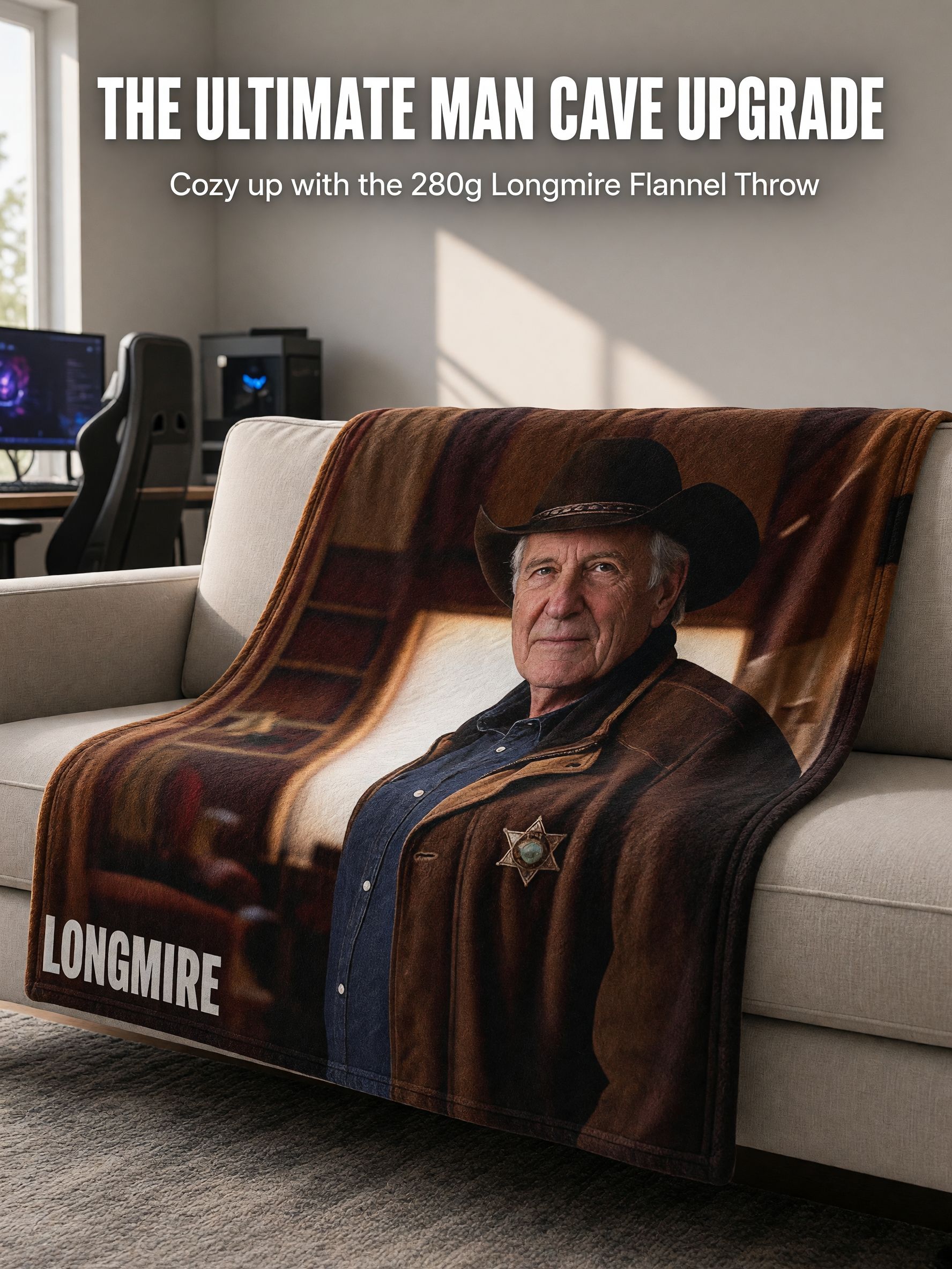 Custom Photo Face Flannel Throw Blanket Ultra Soft Anti Pilling Plush Fleece Ideal Personalized Gift