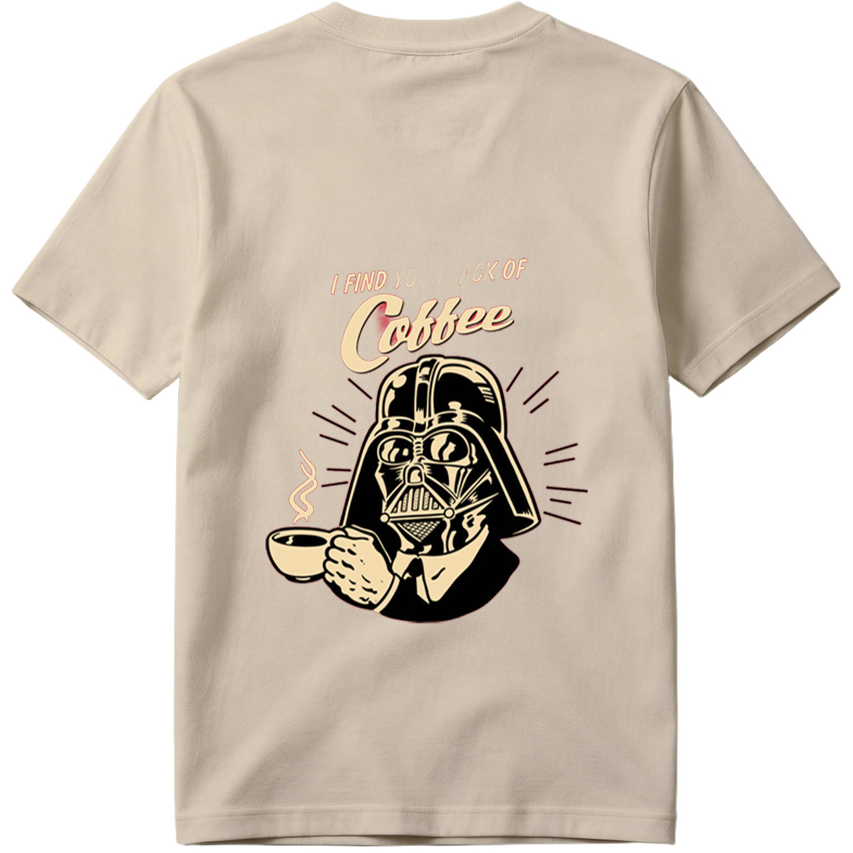 Darth Vader Coffee T-Shirt Design - Tee