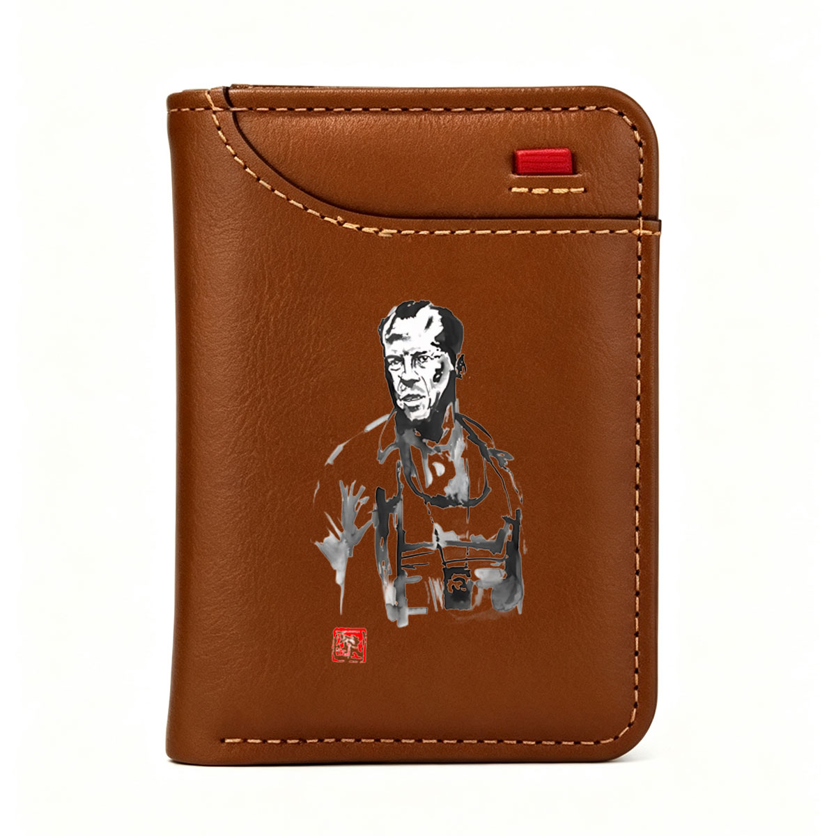 Samuel L. Jackson as Jules Winnfield in Pulp Fiction - Vertical Style Wallet